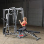 Многофункциональный тренажер Машина Смита Body Solid GS348QP4 со стеком 90кг. (в максимальной комплектации)