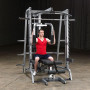 Многофункциональный тренажер Машина Смита Body Solid GS348QP4 со стеком 90кг. (в максимальной комплектации)