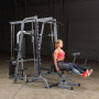 Многофункциональный тренажер Машина Смита Body Solid GS348QP4 со стеком 90кг. (в максимальной комплектации)