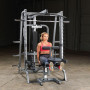 Многофункциональный тренажер Машина Смита Body Solid GS348QP4 со стеком 90кг. (в максимальной комплектации)