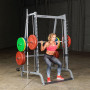 Многофункциональный тренажер Машина Смита Body Solid GS348QP4 со стеком 90кг. (в максимальной комплектации)