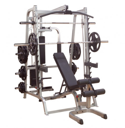 Силовой комплекс на базе 348 машины Смита Body-Solid GS348QP4