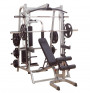 Многофункциональный тренажер Машина Смита Body Solid GS348QP4 со стеком 90кг. (в максимальной комплектации)