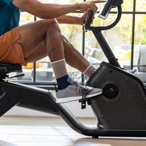 Велотренажер Schwinn 590R с горизонтальной посадкой