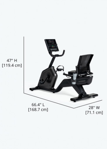 Велотренажер Schwinn 590R с горизонтальной посадкой