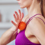Массажный мяч TOGU Spiky Massage Ball 10 см, синий