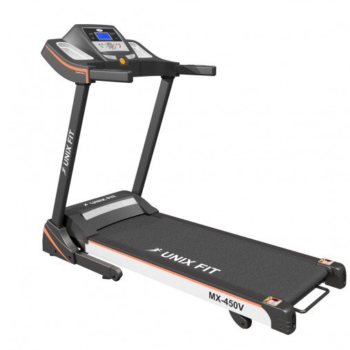 Беговая дорожка домашняя складная UnixFit MX-450V + Коврик 190 см!