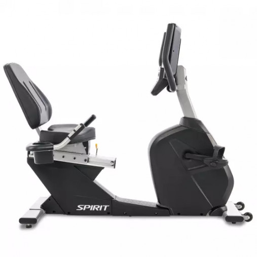 Велотренажер с горизонтальной посадкой SPIRIT CR800ENT+