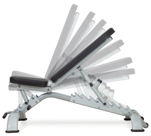 Скамья профессиональная VictoryFit VF-A5009 с зубчатым механизмом регулировки