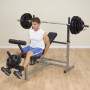 Универсальная скамья для жима с керлом для ног Body-Solid GDIB46L