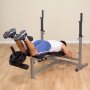 Универсальная скамья для жима с керлом для ног Body-Solid GDIB46L