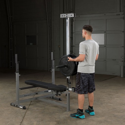 Универсальная скамья для жима с керлом для ног Body-Solid GDIB46L