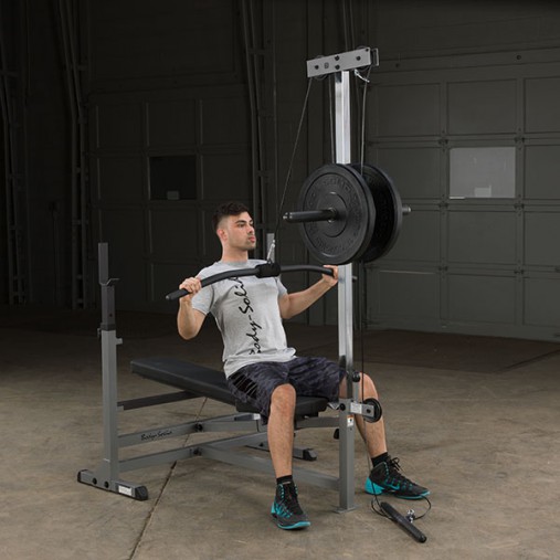 Универсальная скамья для жима с керлом для ног Body-Solid GDIB46L