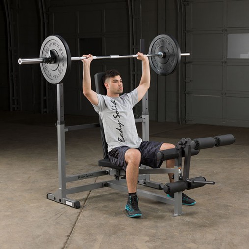 Универсальная скамья для жима с керлом для ног Body-Solid GDIB46L