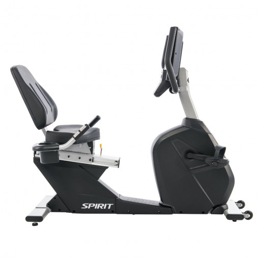 Велотренажер горизонтальный SPIRIT CR800+ (встроенный генератор)