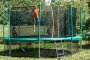 Батут Hasttings 14FT (4,26 М) зеленый, с внутренней защитной сеткой