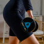 Гантели в уретане LIVEPRO Premium Urethane Dumbbells 12 кг, черный/синий (пара)
