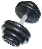 Гантель 38,5 кг TIGHT SET "Профи" MB-Barbell