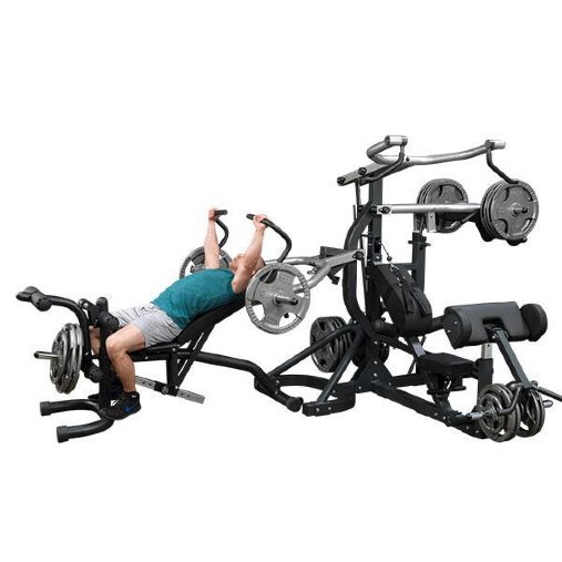 Скамья и опция для мультистанции SBL460. Гакк-машина Body-Solid LSA50 - докупаются отдельно