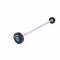 Штанга в уретане LIVEPRO Urethane Barbell 10 кг, черный/синий
