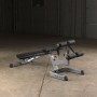 Усиленная силовая скамья Body-Solid GFID71 с регулируемым углом наклона для пресса, упражнений со штангой и гантелями