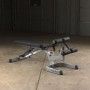 Усиленная силовая скамья Body-Solid GFID71 с регулируемым углом наклона для пресса, упражнений со штангой и гантелями
