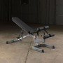Усиленная силовая скамья Body-Solid GFID71 с регулируемым углом наклона для пресса, упражнений со штангой и гантелями
