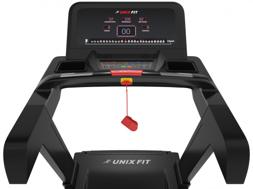 Профессиональная беговая дорожка UNIX Fit T-1300 PRO (LED) с русифицированной консолью