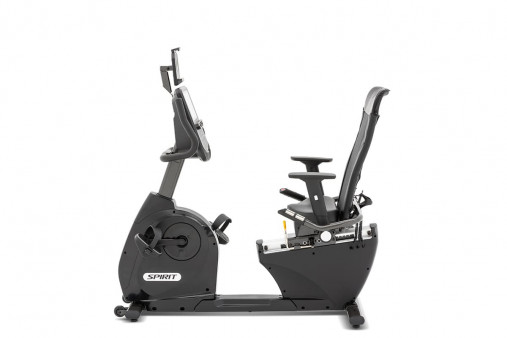 Велотренажер горизонтальный SPIRIT XBR55ENT BLACK