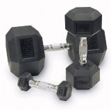 Гантели обрезиненные Body-Solid SDR40 (2х40 кг)