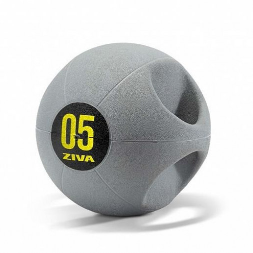 Набивной мяч Medball ZIVA с ручками, 7 кг