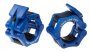 Замок олимпийский со стопорным фиксатором (пара) Body-Solid Lock-Jaw PRO (синий)