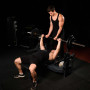Скамья-стойка домкратная для жима лежа со страховочными упорами DHZ Olimpic Bench A-3146