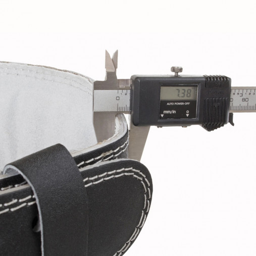 Атлетический пояс GRIZZLY Pacesetter 4″ размер XL, 10 см, кожа, 8444